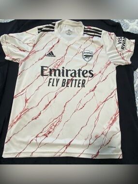 ARSENAL LONDON 2020/2021 AWAY FOOTBALL SHIRT JERSEY